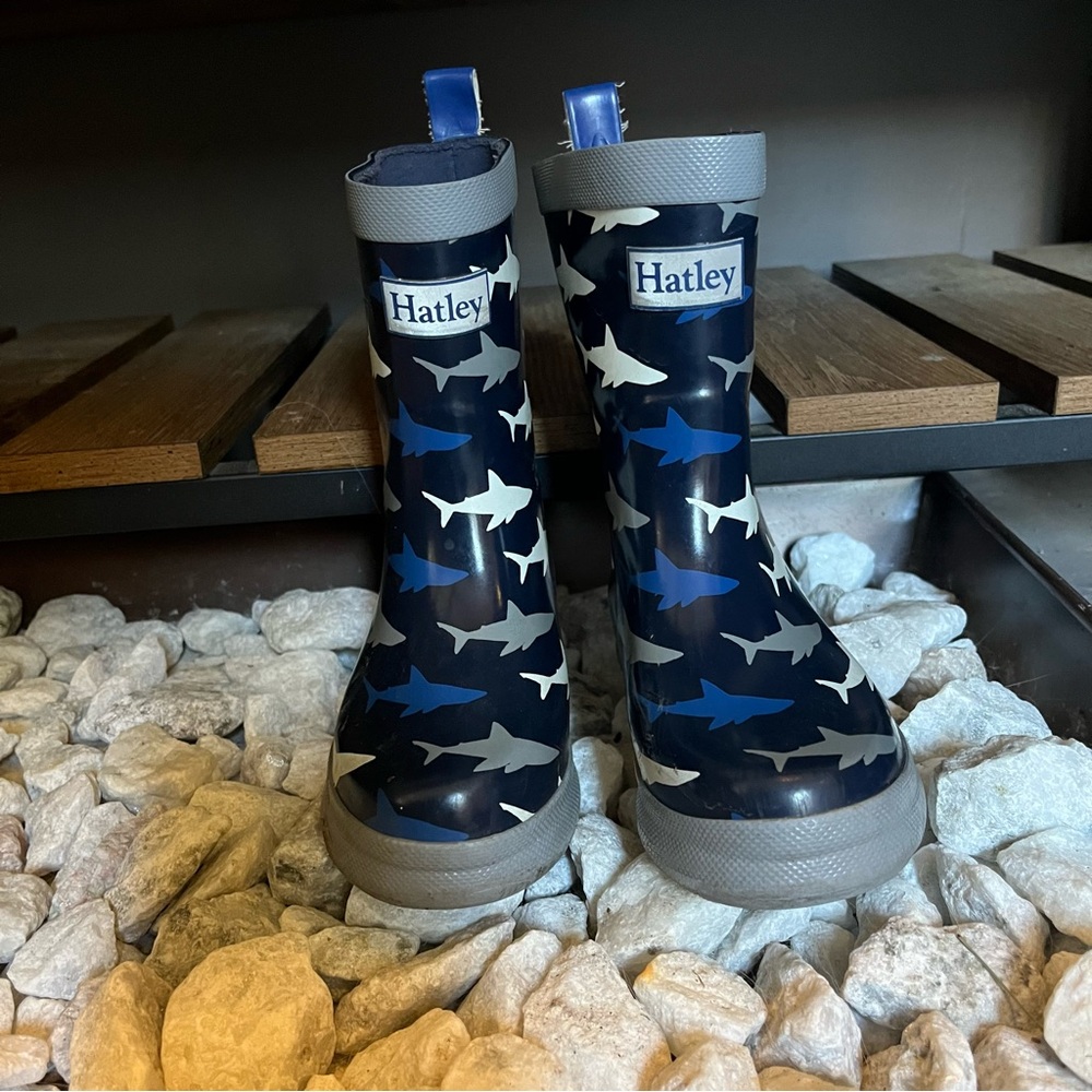 Hatley Rain Boots EUC size 9 toddler